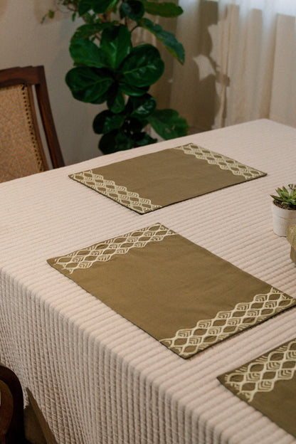 Elias Handwoven Table Mats - Set Of 2 Pcs