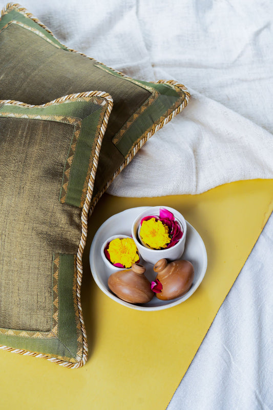 Zareena Handwoven Cushion