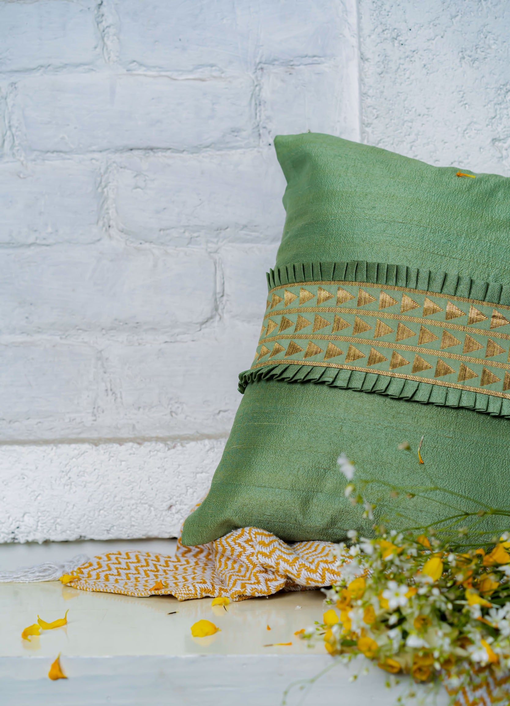 Spring Star Rapids handmade Cushion Set of 2