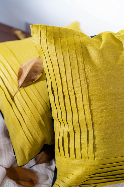 Silicon Handwoven Cushion Set of 2 
