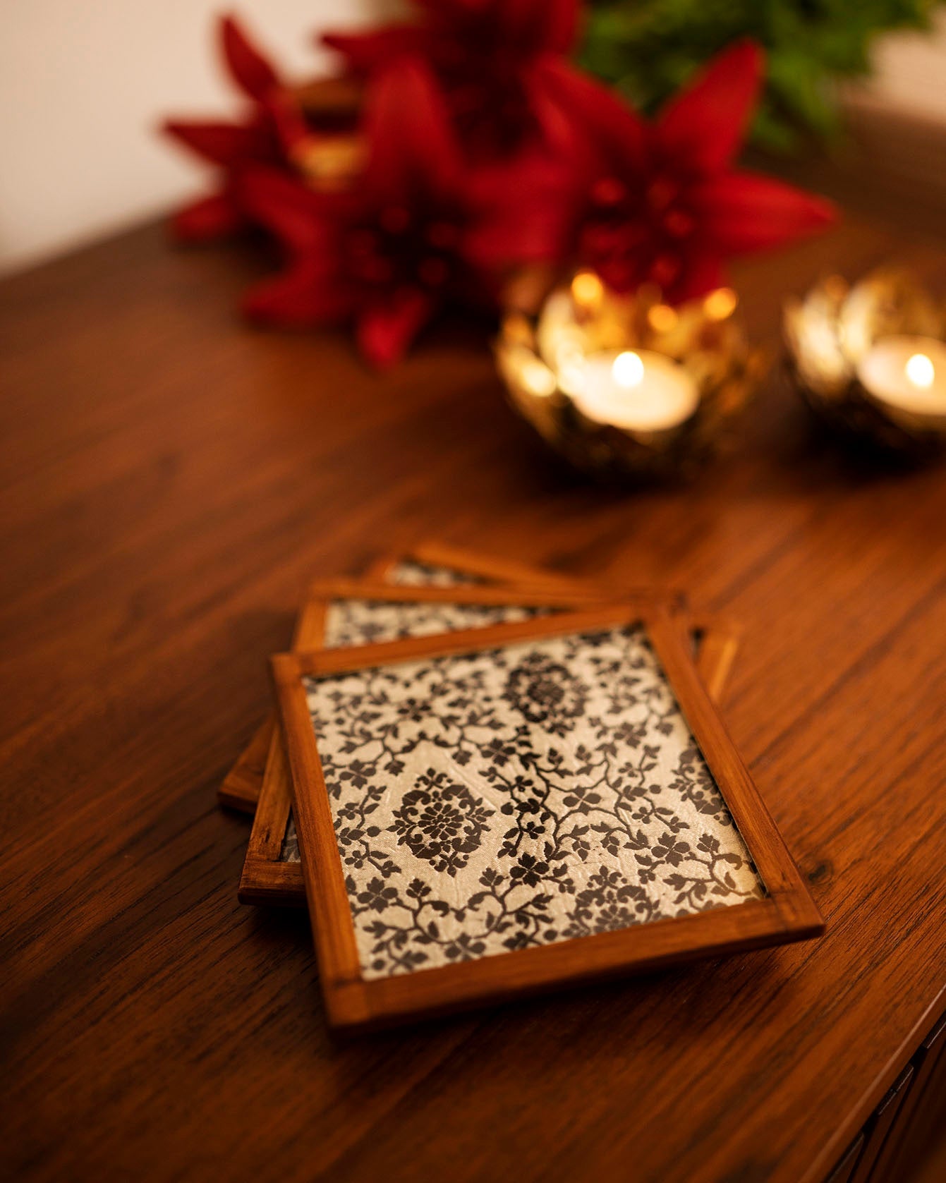 Zubdat Handwoven Coasters - Set of 2 pcs