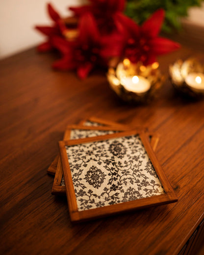 Zubdat Handwoven Coasters - Set of 2 pcs