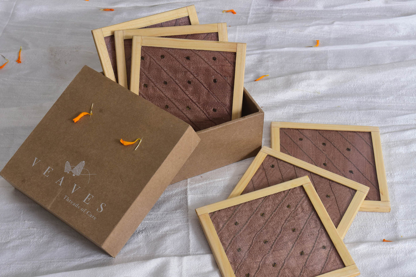 Handwoven Coasters Gift Hamper