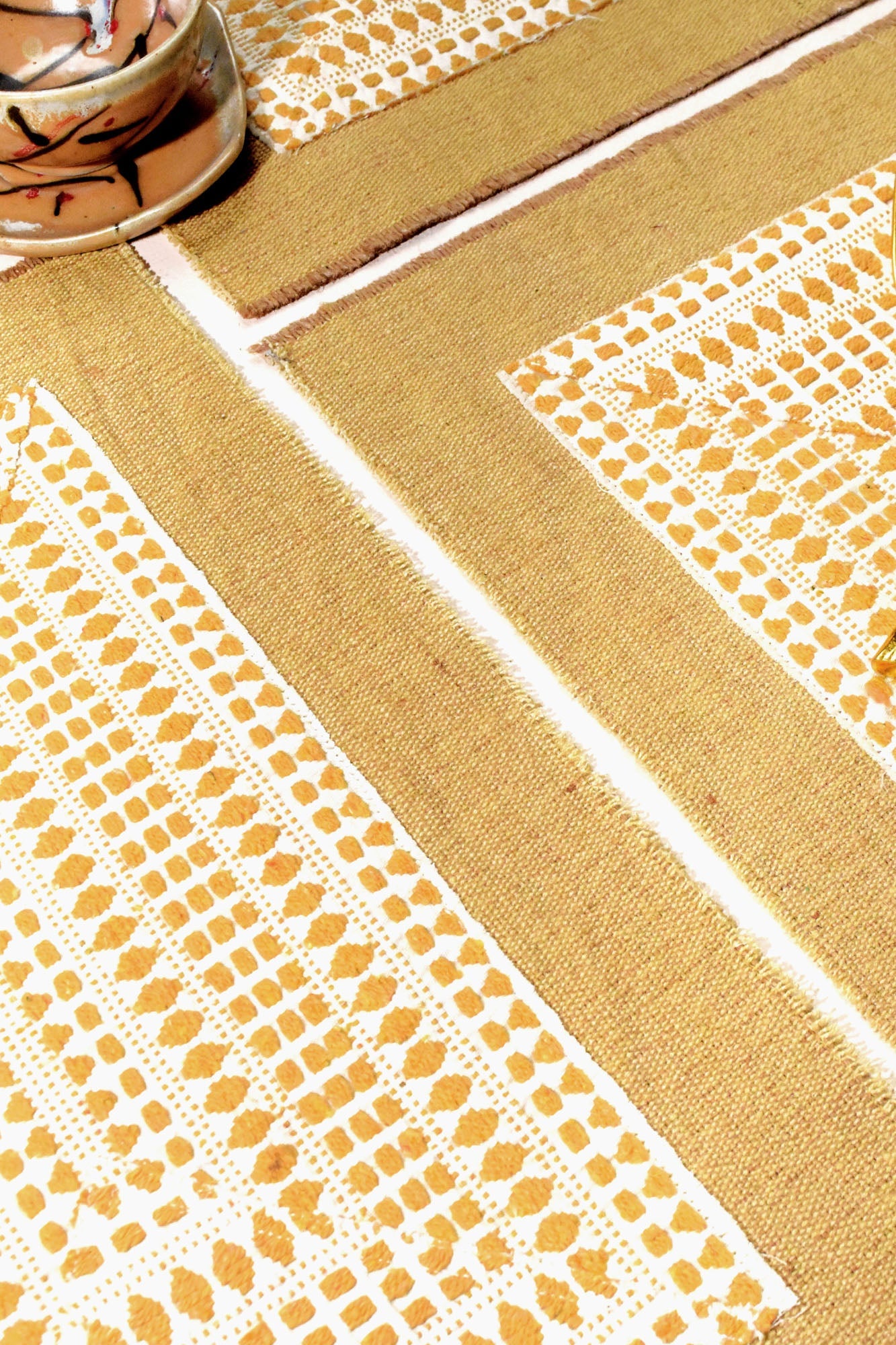 Özel  Handwoven Table Mats - Set Of 2 Pcs