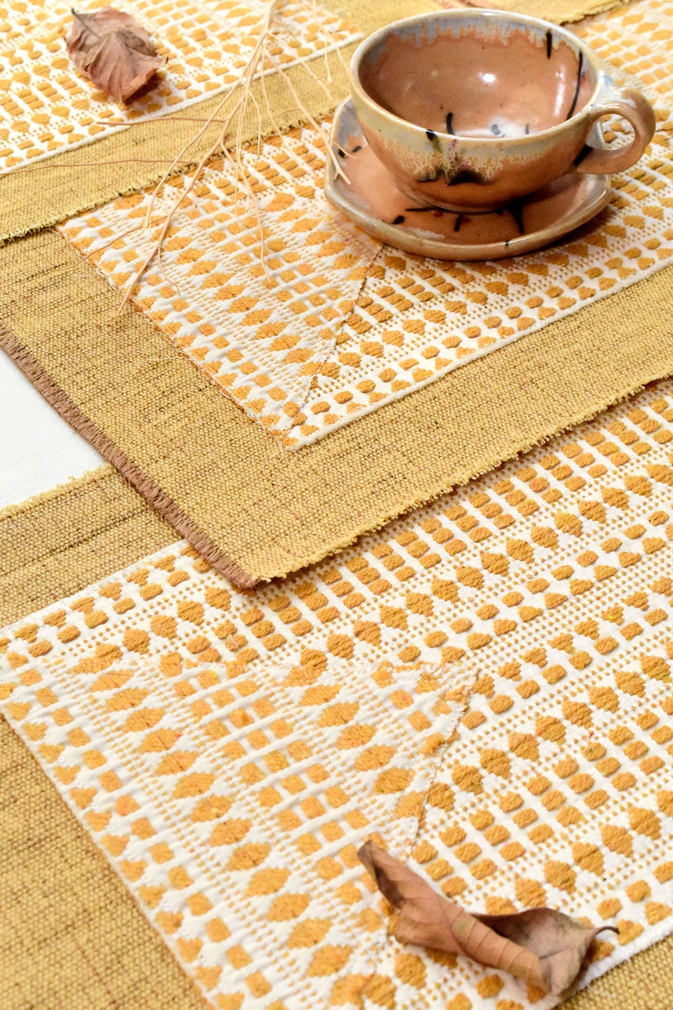 Özel  Handwoven Table Mats - Set Of 2 Pcs