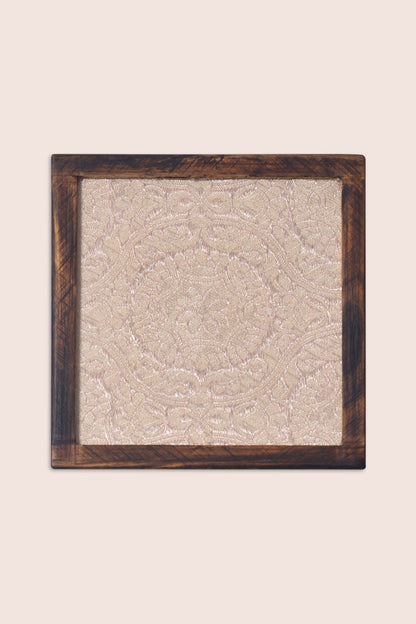 Anarkali Handwoven Coasters Set of 6 pcs