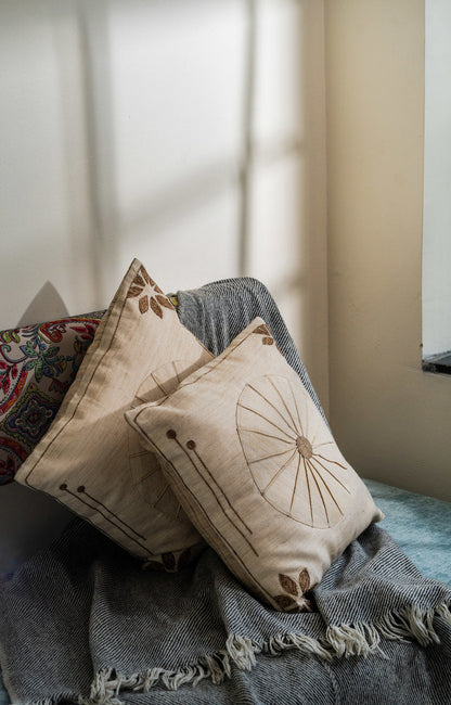 Chushin-Ten handmade Cushion Set of 2