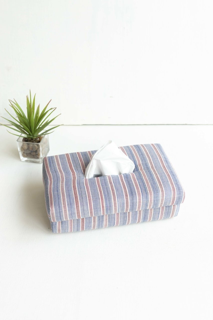 Vim - Hand Woven Tissue Box - Veaves