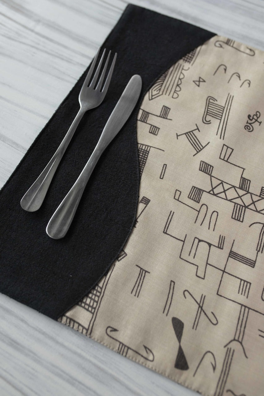 Insolite Table Mats - Set Of 2 Pcs