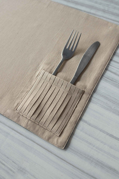 Plexure Handwoven Table Mats -  Set Of 2 pcs