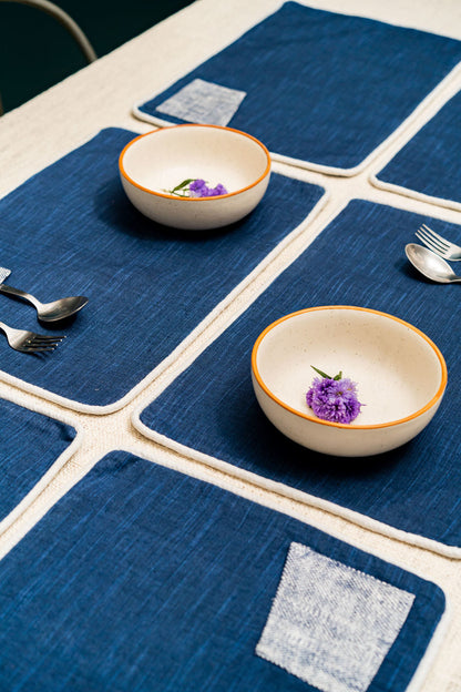 Udanpesha Dining Table Runner And Mats Set of 6