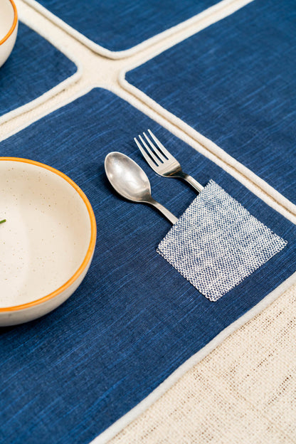Udanpesha Dining Table Runner And Mats Set of 6