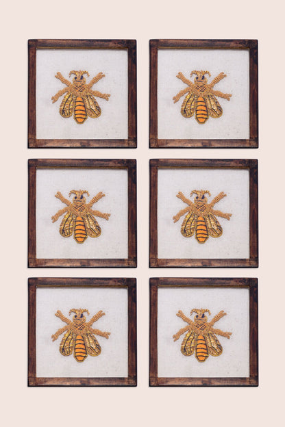 Ottilie Handwoven Coasters - Set Of 2 Pcs