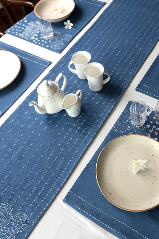 Sirimiri Dining Table Runner And Mats Set of 8