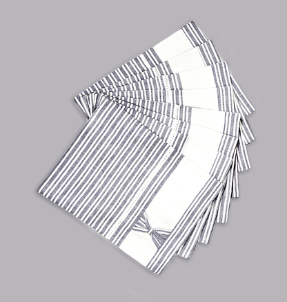Papillon Table Mats With Cutlery Pocket - Set Of 8 Pcs - Veaves